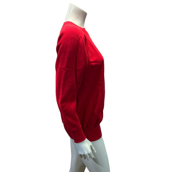 Pannill 90s Red Sweatshirt - Basic, Good Condition - Picture 4 of 8
